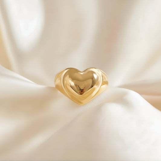 Gold Love Ring