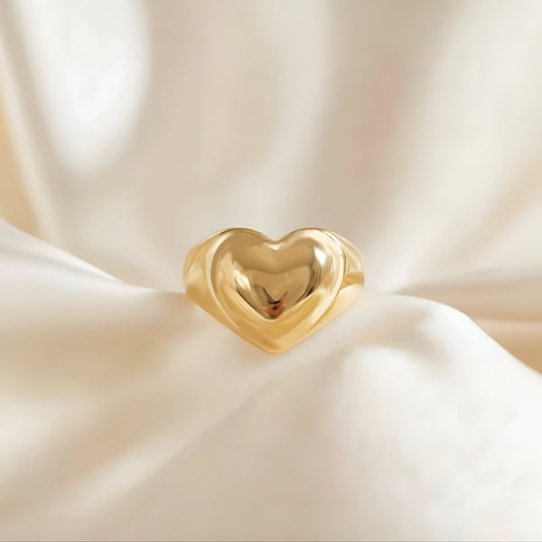 Gold Love Ring