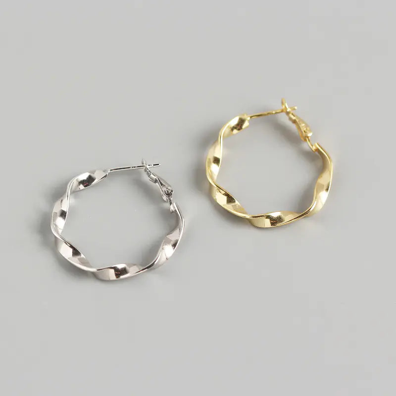 Moebius Ring Earrings