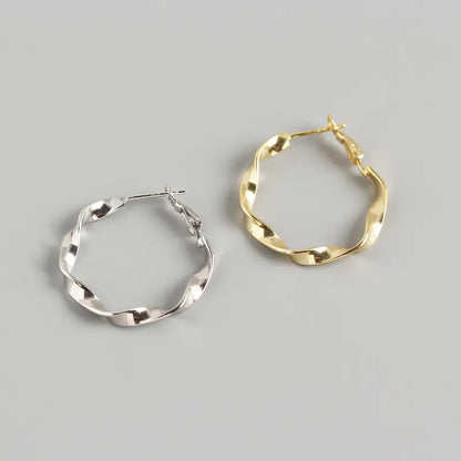 Moebius Ring Earrings
