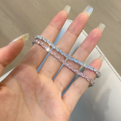 Heart Tennis Bracelet