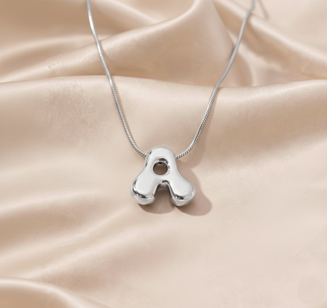 Balloon Letter Necklace