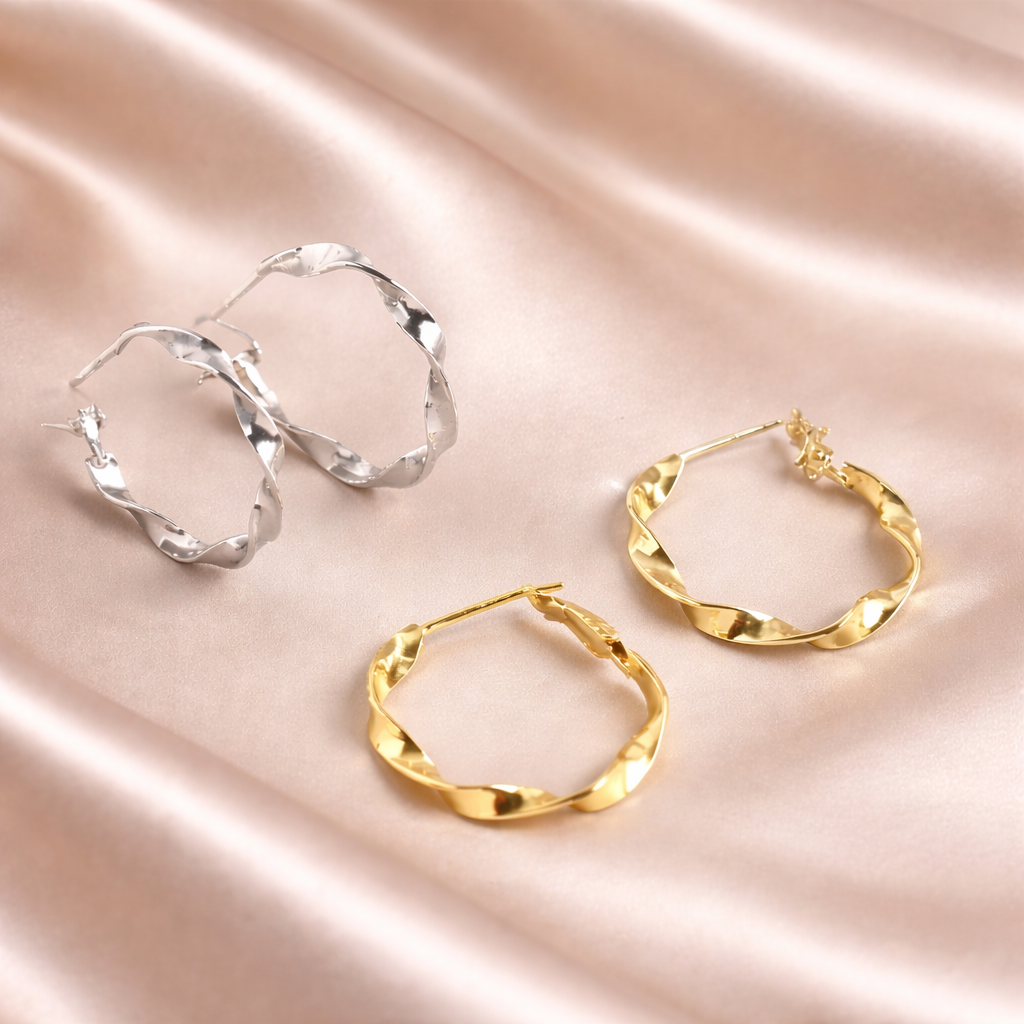 Moebius Ring Earrings