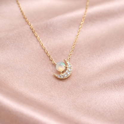 Moon Star Heart Necklace