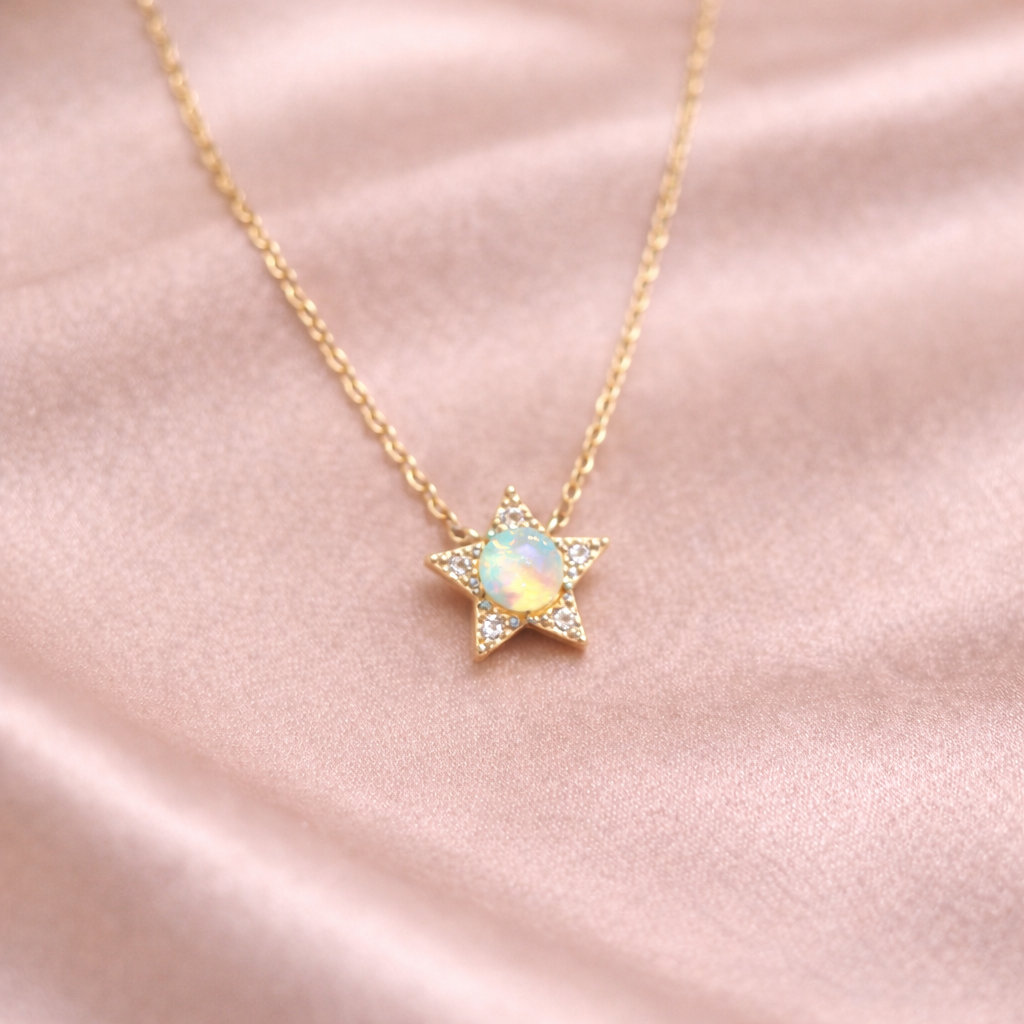 Moon Star Heart Necklace