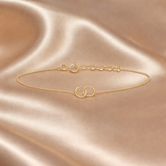 Double Ring Bracelet
