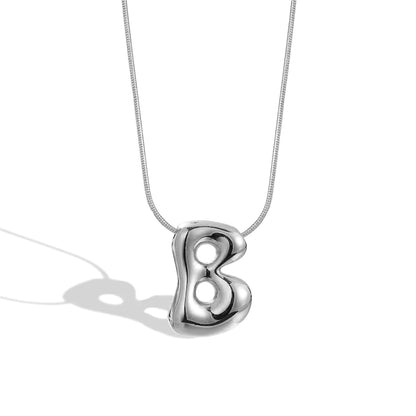 Balloon Letter Necklace
