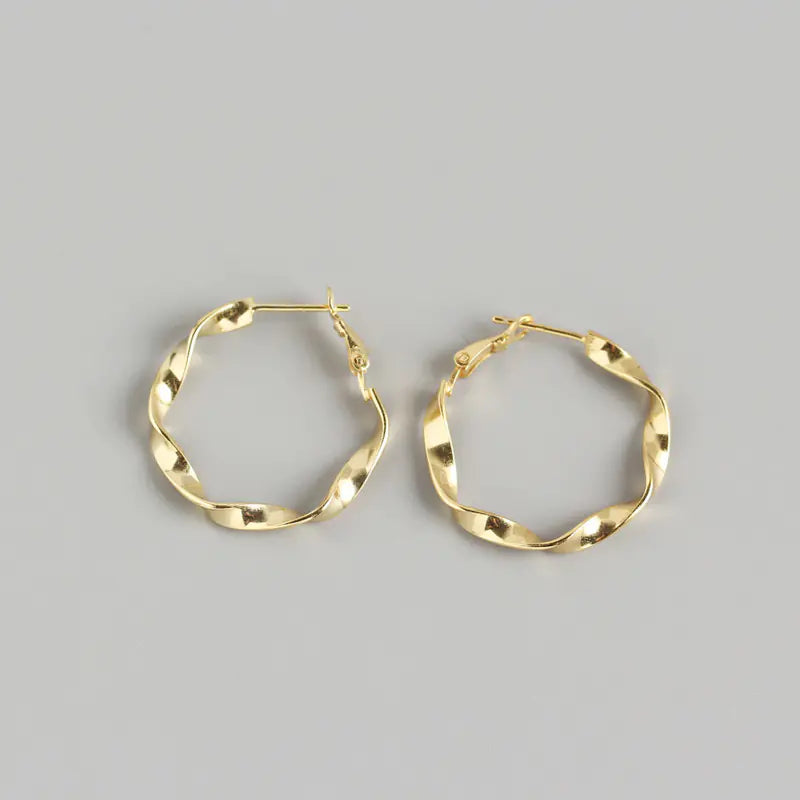 Moebius Ring Earrings