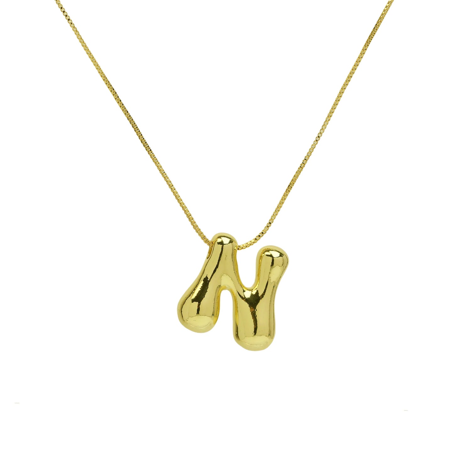 Balloon Letter Necklace