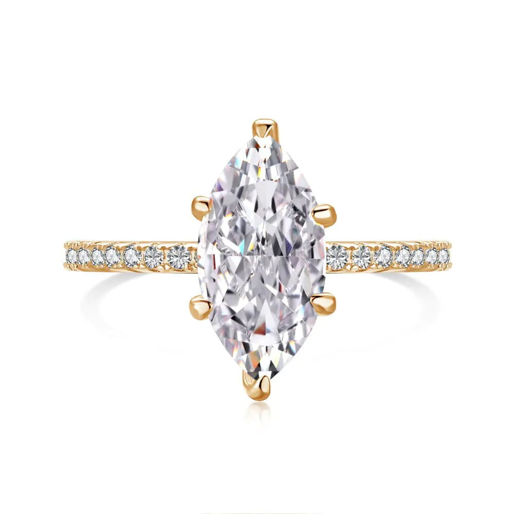 Marquise Diamond Ring