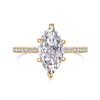 Marquise Diamond Ring