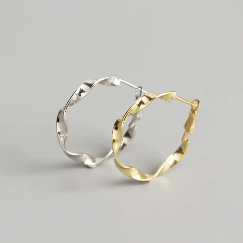 Moebius Ring Earrings