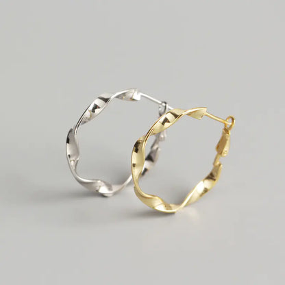 Moebius Ring Earrings