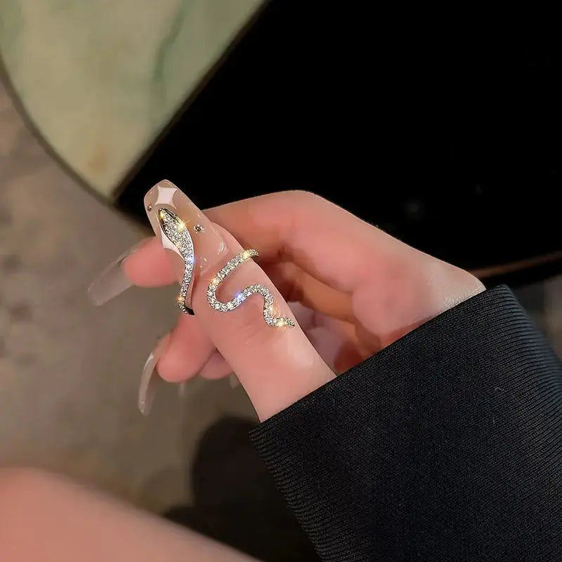 Snake Crystal Ring